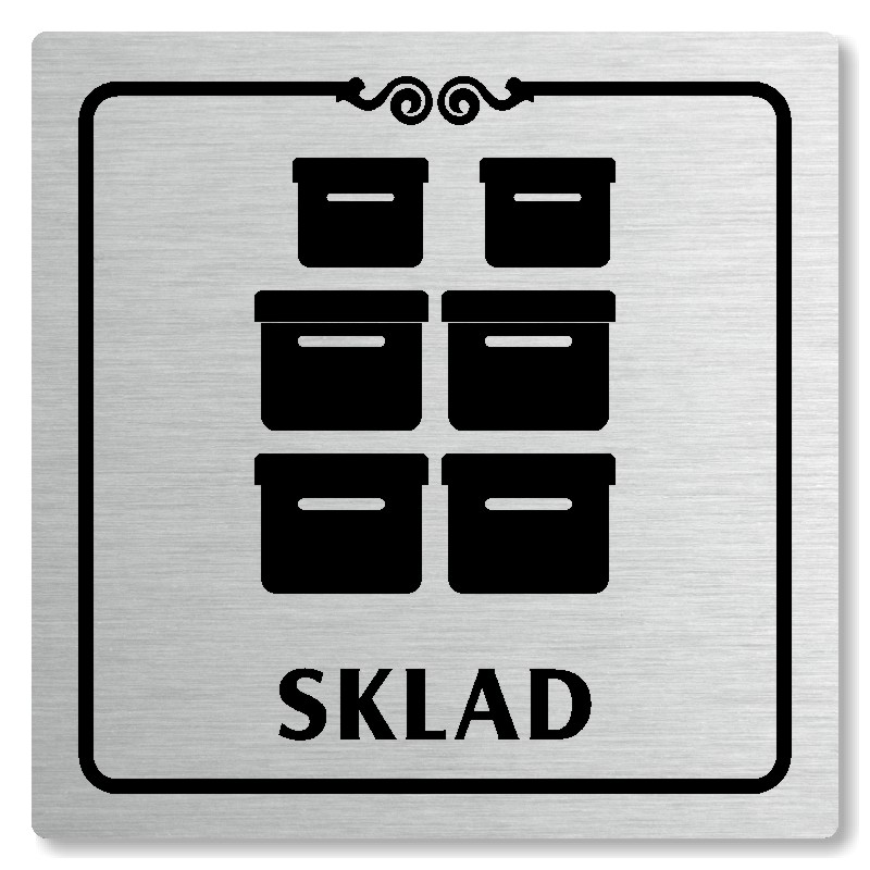 Sklad, 100x100mm, stříbrná, Texas